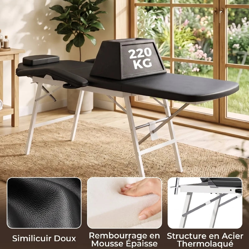 Table de massage pliante Escapade 3 zones, photo 10