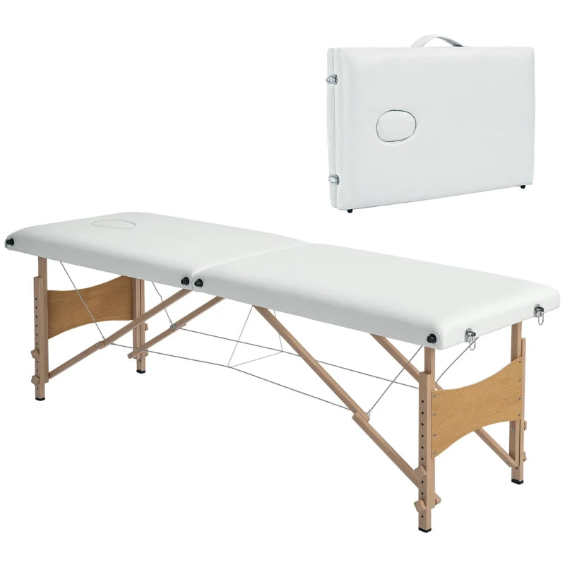 Table de massage pliante Escale crème, photo 1