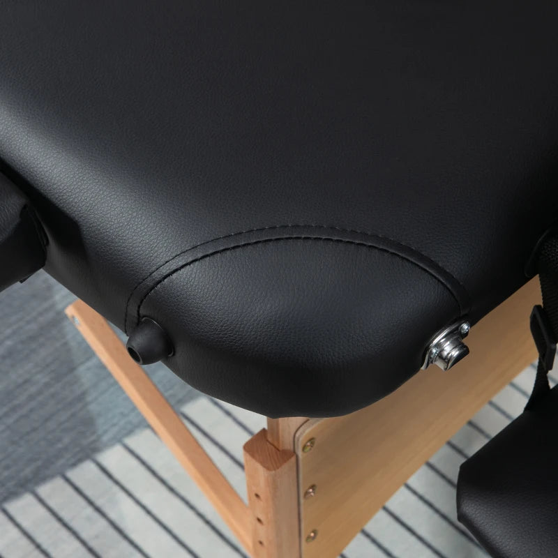 Table de massage pliante Relais noir, photo 3