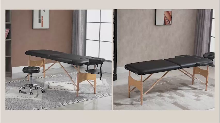 Table de massage pliante Relais beige, vidéo de présentation