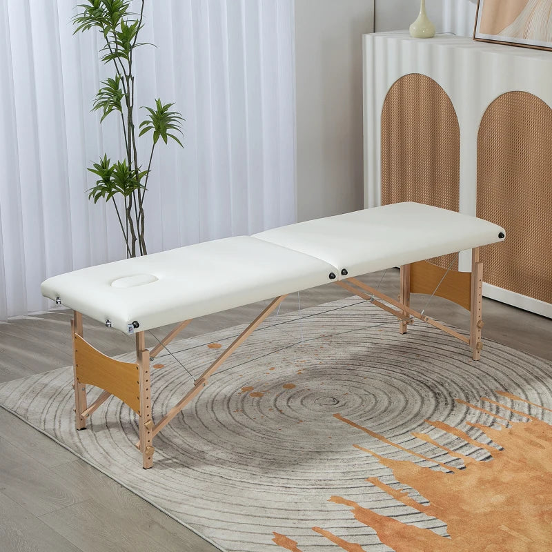 Table de massage pliante Escale crème, photo 5